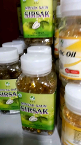EZA Herba Natural Daun Sirsak Oil 120kp | suplement penghambat sel kanker | minyak daun sirsak eza