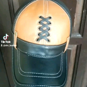 Topi Kulit Pria Wanita Baseball model R&B