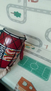 Kendang Jawa Painting mainan anak tradisional 20 cm 25 cm 30 cm dan 40 cm