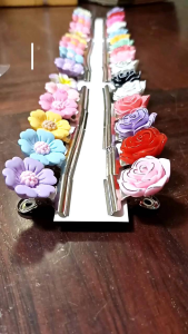 ตัวหนีบ เข็มขัด ผู้หญิง นักเรียน นักศึกษา กิ๊บหนีบเข็มขัดนักเรียน นักศึกษามหาวิทยาลัย ลายสวยน่ารักสะดุดตา แข็งแรง ดูดี มีเสน่ห์ 1 แผง 12 ชิ้น