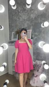 CJ - DRESS #2069 BELLE RIBBON MINI DRESS PREMIUM