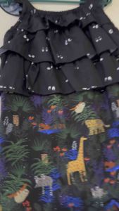 Baby lovett x Teaspoon studio  baby lovett x teaspoon studio USED 18-24m คอลเลคชั่น ลายซาฟารี signatures ของ Baby Lovett  บอดี้สูท(Infant bodysuit)มีกระดุมเปิดเปลี่ยนผ้าอ้อม