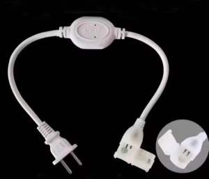 【COD&Ready】Rohstar AC110V/220V LED Plug-in Flexible Strip Light LED Accessories With US/ES Plug