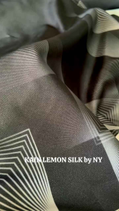 KAIN LEMON SILK by NY | kain wangi lemon | kain silk premium