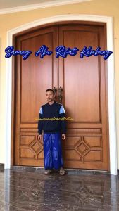 SARUNG ABU RIFAT MOTIF KEMBANG 2