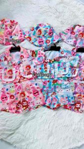 ชุดแคแบร์เด็ก เซ็ท3ชิ้น ชุดลาบูบู้เด็กผู้หญิง ชุดแฟชั่นเด็ก