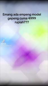 Karet Empeng gepeng kupukupu warna warni uk L paling dicari