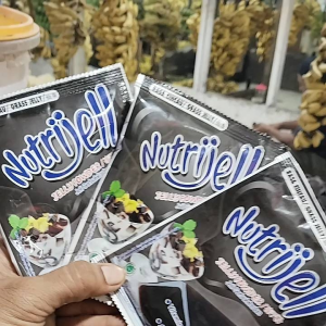 Agar-Agar Nutrijel Rasa Cincau: Makanan Ringan Sehat & Penutup