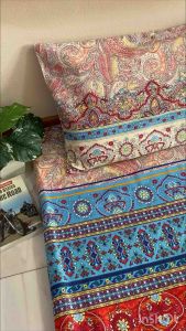 ผ้าปูที่นอน3ฟุตรวมปลอกหมอน หลายลาย เนื้อผ้านุ่มนอนสบาย คอตตอนผสม