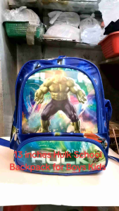 13 inches Hulk School Backpack Bag for Boys Kids