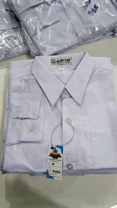 Baju Putih Polos Ospek Kerja Seragam Sekolah SD SMP SMA Madrasah Bahan Katun Super Merk Martin Baju Kerja V-Neck Lengan Panjang Model Polos Untuk Ospek - Lazada
