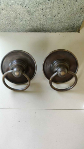 Handle Pintu Rumah Kuningan Motif Gby 070 Antik 2 Pcs