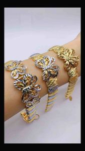 💛Unique Design💛Gelang Tangan Butterfly Pulut Dakap Emas Bangkok Fashion Bracelet Elegant