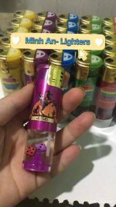 50cái Quẹt khò xí ngầu chống gió nạp sạc lại ga được khi hết