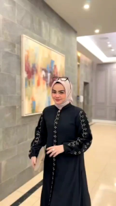 (2iN) SARAH MAYA FANNY Baju Dress Gamis Wanita Muslimah Maya 2 Dress By Sarah - Aloraa. Nazra Sha