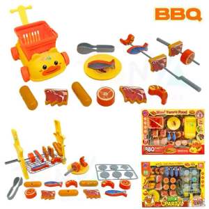 ของเล่นชุดบาร์บีคิว ปิ้งย่าง DIY เป็ดน้อย เลือกอาหารเสียบไม้ได้เอง ฝึกกล้ามเนื้อมือ และเสริมจินตนาการ