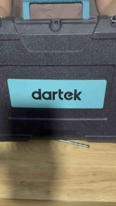 Dartek Rotary Hammer 3 Mode Chipping Hammer Drill with Extension Chuck and Accessories in Carrying Case