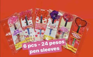 VALENTINES DAY GIFT IDEA Theme CHOCO AND PEN SLEEVE w/ FREE PLASTIC