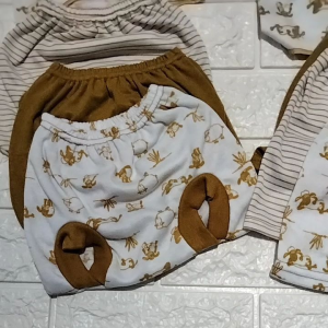 Paket Pakaian Bayi New Born Seri Kunyit 18 Pcs