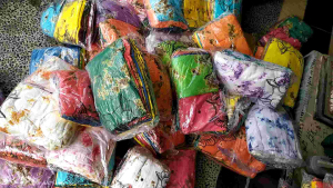 Setelan Barong Anak Gables Bercak Rayon Bali