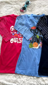 Tunik Anak Perempuan Remaja Tanggung Gamila Momvie Blouse Kaos Anak Cewek