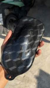 ฟิล์มลอยน้ำ ฟิล์มเคฟล่าลอยน้ำ ลาย K48 ลายคิวบิก