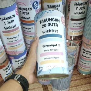 Celengan Target Jumbo 20JT & Get 50K Free Spidol