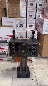 Loa Karaoke Xách Tay Cao Cấp SoundBox T900 New 2024 (Loa 9 đường tiếng Công suất 500W 2 Micro UHF)