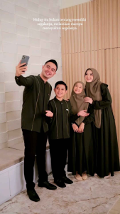 ZAHURA DRESS DEWASA BY GREENISM || DRESS MUSLIMAH