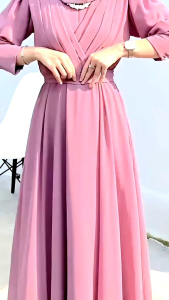 Gamis Maxy Ceruty Babydoll: Desain Fashionable & Nyaman