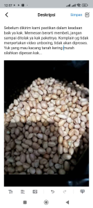 Kacang tanah mentah termurah
