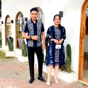 COUPLE TENUN PASANGAN BAJU PREWEDDING KONDANGAN KEKINIAN