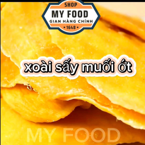 Xoài sấy dẻo muối ớt 500g thơm ngon hàng xuất khẩu