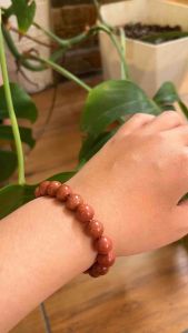 GELANG GIOK ASLI HONGKONG JADE COKLAT ABU2