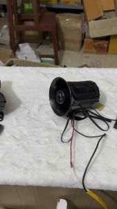 Còi hú 3 chế độ nút bấm điện 12/24v lắp ô tô xe máy.