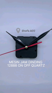 Mesin Jam Dinding SAKANA 12888 ON OFF Original Taiwan Quartz