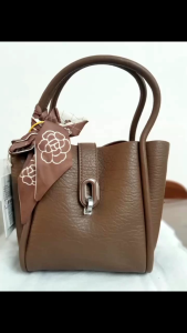 Tas Kerja Wanita bahan Kulit Jeruk Cantik dari Brand TLY Kd 158