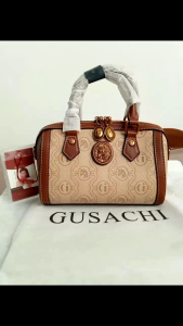 Tas GUSACHI Speedy Small Duffle Bag Wanita Cantik Kokoh Awet Branded kd 140