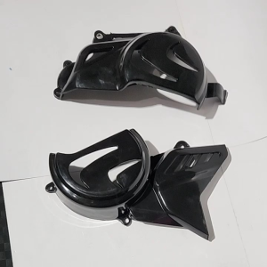 Cover Kopling dan Cover Magnit Motor Klx Hitam Klx 150 Klx Dtreker Klx Bf Pelindung Mesin Motor Klx