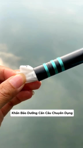 Khăn lau cần Tiểu Phượng Hoàng - bảo dưỡng cần câu cá