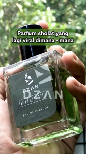 Dzan khusyu Parfum sholat halal Edp 100 % original tahan lama parfum wangi arab terpopuler