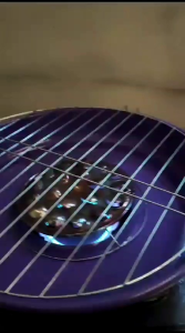 Panggangan muter sosis Bakaran kompor tanpa areng