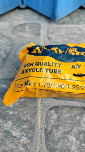 Ban Dalam Sepeda Ukuran 16 x 1.75 / 2.125 Lucky Stone Pentil Motor Anak Lipat BMX | High Quality