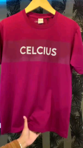 KAOS CELCIUS 24s LENGAN PENDEK COTTON COMBED HIGH QUALITY KAOS BRANDED IMPORT SUPER PREMIUM