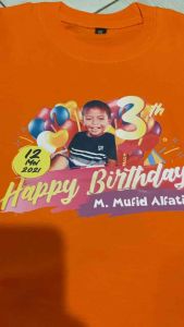 Kaos Ulang Tahun Anak: Desain Berkualitas Untuk Laki-laki & Perempuan