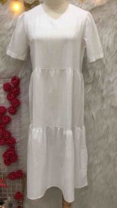 Đầm Baby Doll Xoè Tầng 2 hand Hàn Quốc - Size S M (#Đ317)
