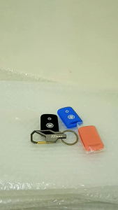 Cover/Casing Remot NMAX Gen 2+Gantungan Kunci Stainless Berlogo Yamaha Nmax