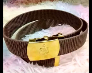 BELT FOR SCOUTING w/ gold buckle