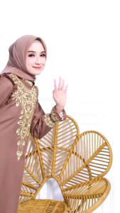 GAMIS BORDIR MEWAH TERBARU MADINA TALITA BAHAN KATUN TOYOBO PREMIUM KUALITAS TERBAIK
