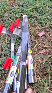 มีดกรีดยาง คองูเห่า ใบมีดเหล็กกล้าไฮคาร์บอน ลับง่าย คมนาน